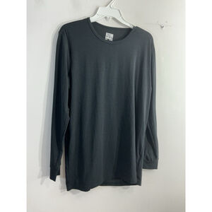 Womans 32 Degree Heat Long Sleeve Pullover T Shirt Large Black Crew Neck